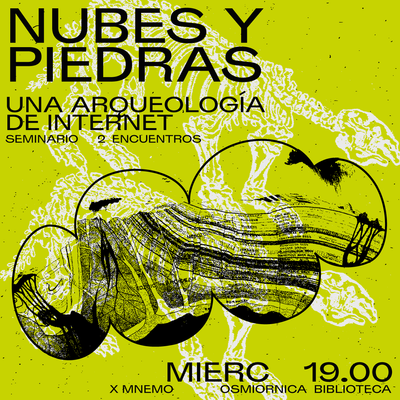 Nubes y piedras, una arqueología de internet
